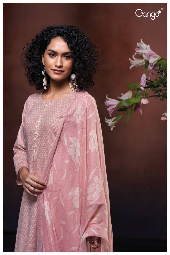 Devanshi 2745 By Ganga Woven Cotton Dress Material Wholesale Price In Surat